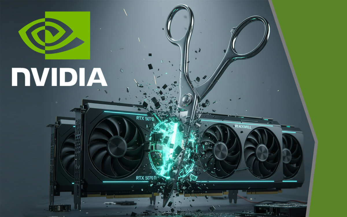 NVIDIA planuje ograniczyć produkcję kart RTX 50 nawet o 40% na początku 2026 roku!