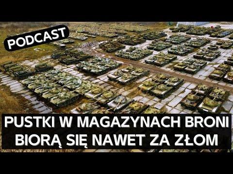 Rosyjskie magazyny artylerii świecą pustkami, złom jest wykorzystywany na części zamienne [PODCAST]