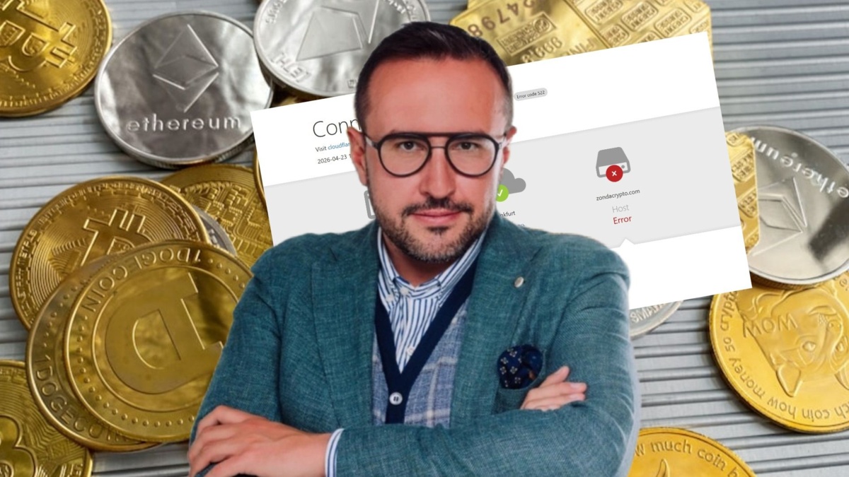 Strona Zondacrypto.com przestała działać