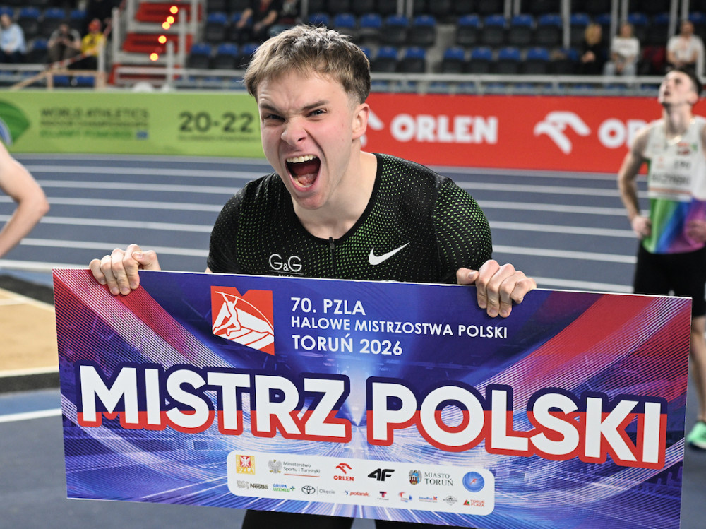 Raport Lekkoatletyczny z 1 dnia Halowych Mistrzostw Polski 2026