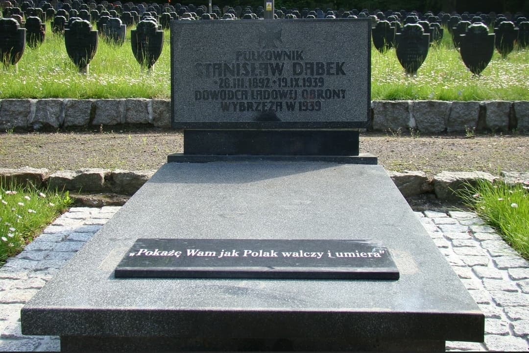 19 września 1939, płk Stanisław Dąbek, "Pokaże wam jak Polak walczy i umiera"