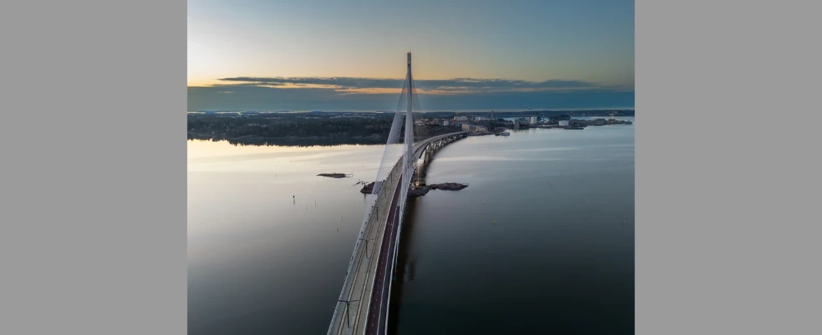 Najdłuższy most w Finlandii otwarty. Jedyny taki na świecie
