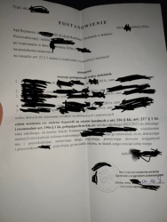 No i skończyło się rumakowanie. Patologia z klasy mojej córki dostała zawiadomienie o wszczęciu postępowania wobec ich czynów. Bardzo kuwa dobrze! Sam jestem ciekaw zakończenia sprawy, oby sąd ich należycie "docenił". Rodzice muszą być dumni ze swoich chłopców.