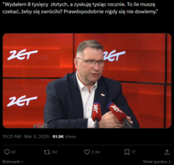 Były minister edukacji i kandydat na premiera zadał pytanie, które okazało się nierozwiązalnym problemem matematycznym.\ \ #polityka #matematyka