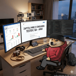 Dobra to spróbujmy, najwyżej @bojowonastawionaowca usunie. Ask me anything w zakresie: - gamedev - 4 lata doświadczenia, pracowałem przy testach funkcjonalnych, compatibility, 2 lata jako Compliance Engineer. Maczałem palce w kilku dużych tytułach, największy to marka AAA, sprzedany w