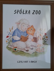 Czas na ostatni prezent ślubny (na ten moment), jaki mogę pokazać - grafika jako prezent od mojej ukochanej, znajdzie się w honorowym miejscu w przyszłym domu :) Nie muszę chyba niczego tłumaczyć, ot po prostu my w naszym naturalnym środowisku 🥰 Z góry odpowiem na pytanie czy często