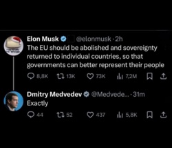 Unia Europejska solą w oku ruskich szmat. Musk i trumpek się do nich zaliczają #polityka